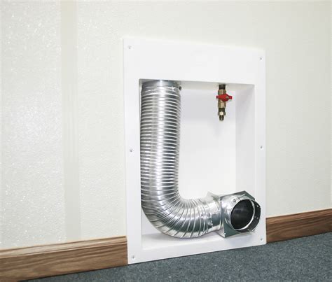 dryer box metal|best recessed dryer vent box.